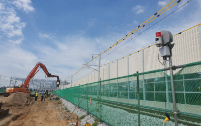 무스마, 철도건설현장 안전을 위한 ‘중장비 작업구역 이탈 감지 시스템’ 최초 도입